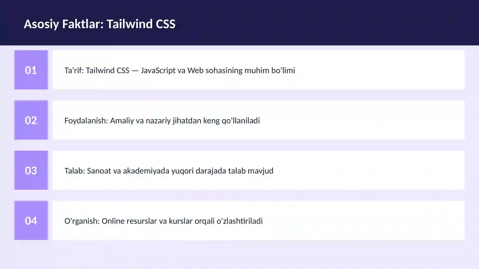Tailwind CSS 3