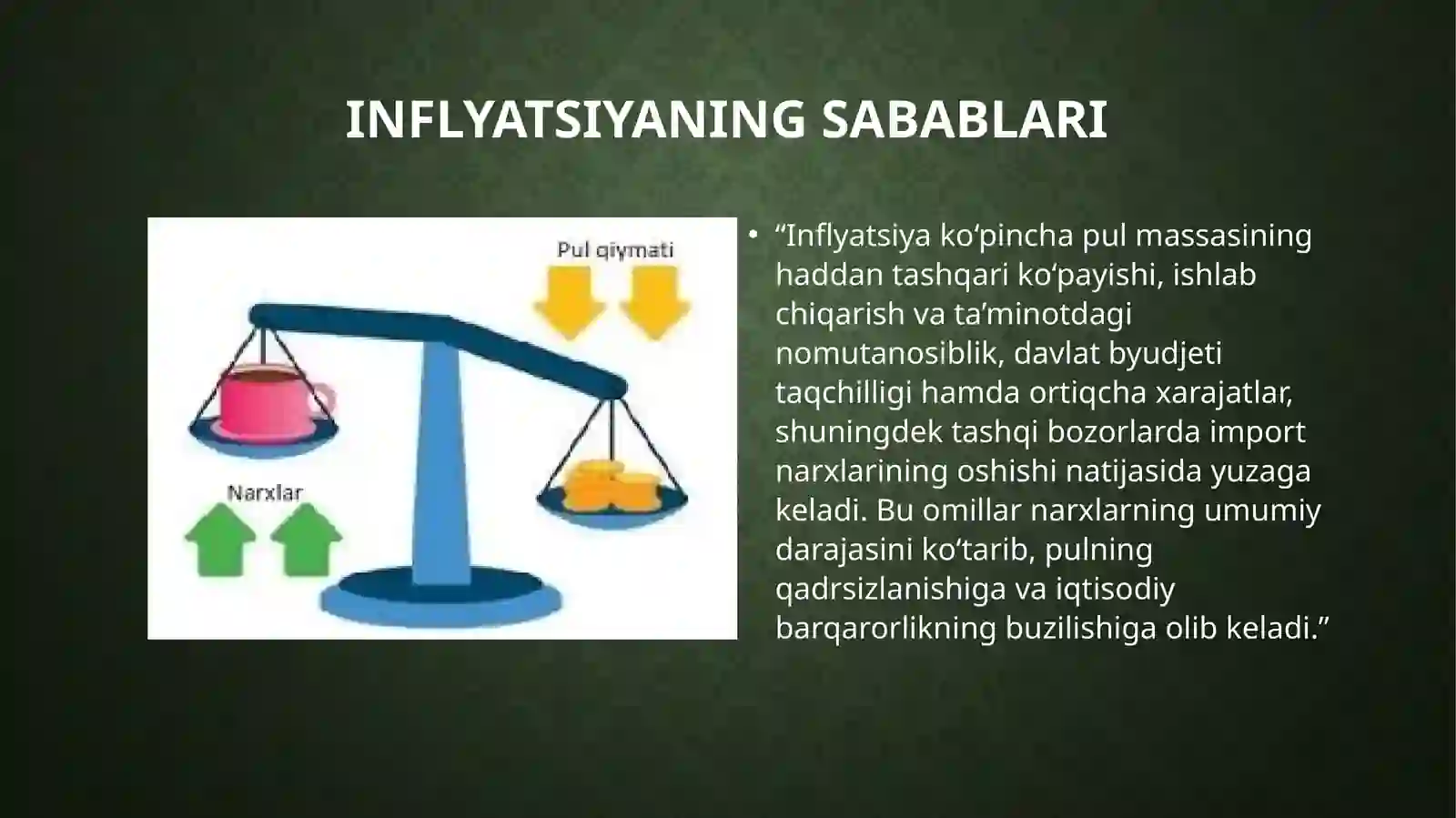 Inflyatsiyaning mohiyati 3