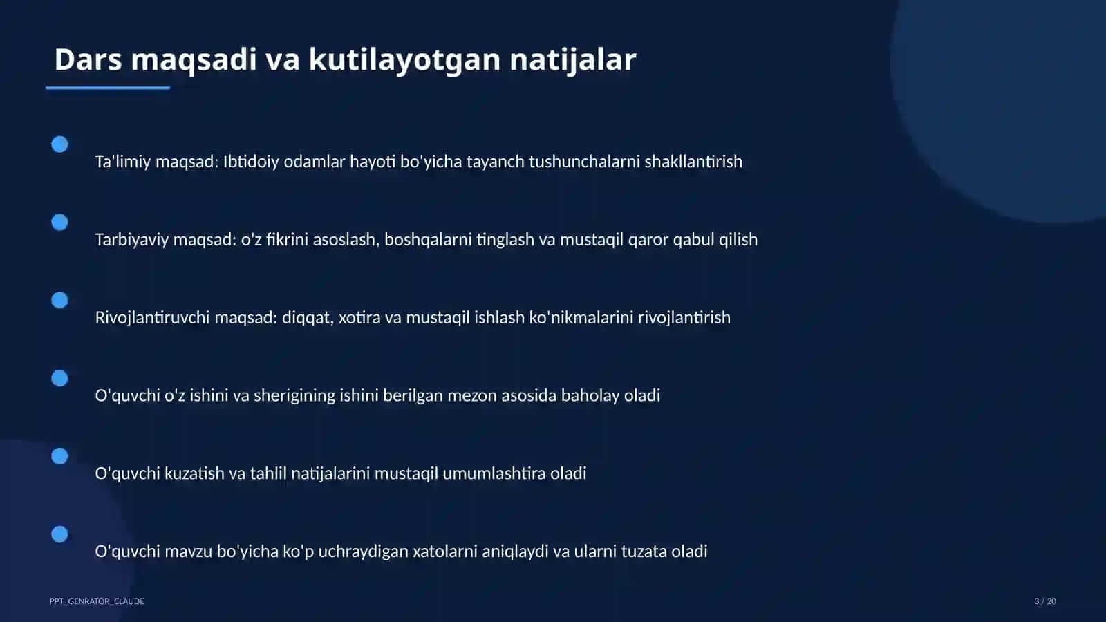 Ibtidoiy odamlar hayoti (5-sinf) 3