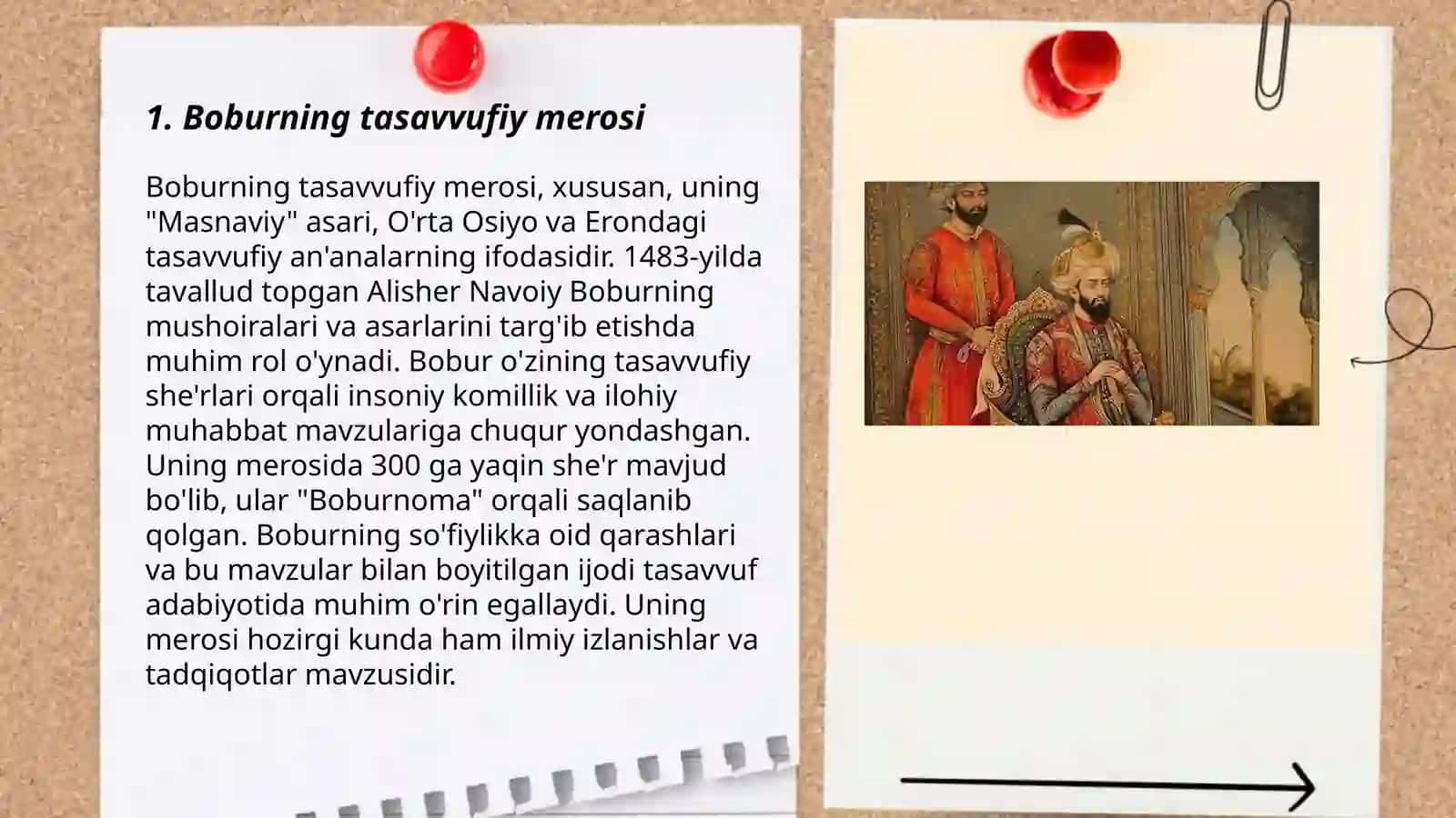 Boburning tasavvufiy merosi 3