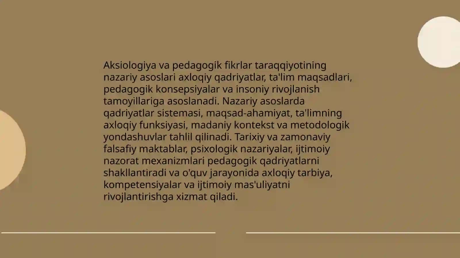 Aksiologiyada pedagogik fikrlar taraqqiyoti 3