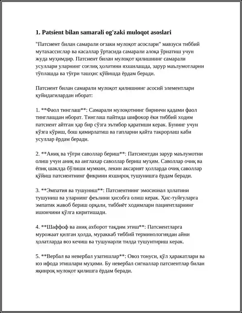 PATSIENT BILAN VERBAL VA NOVERBAL MULOQOT KONIKMALARI 3