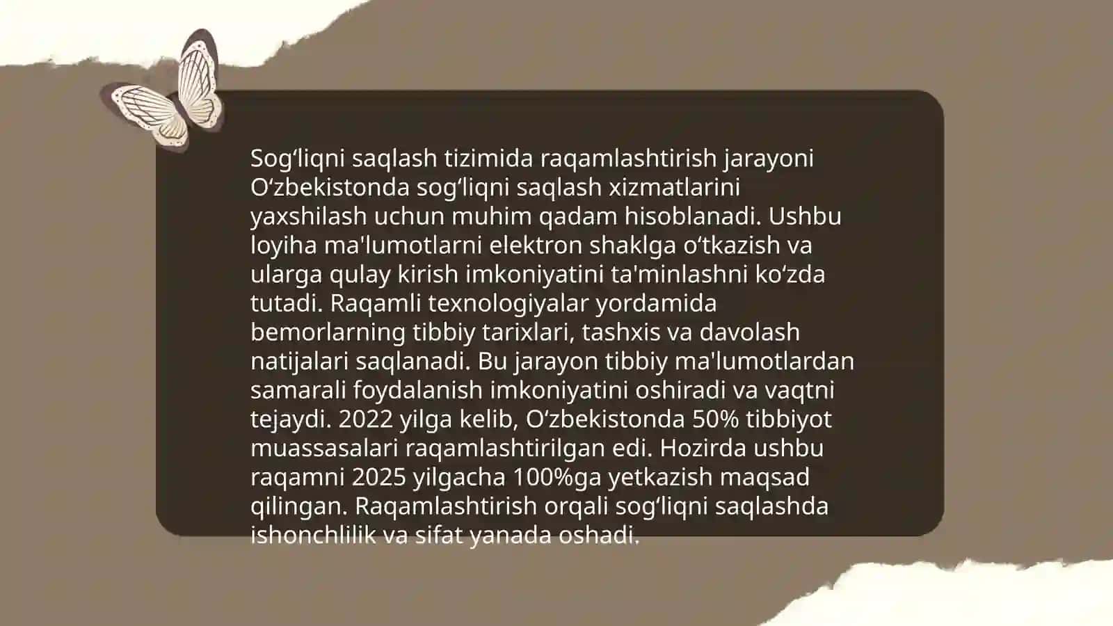 Sog‘liqni saqlash tizimida raqamlashtirish jarayoni 3