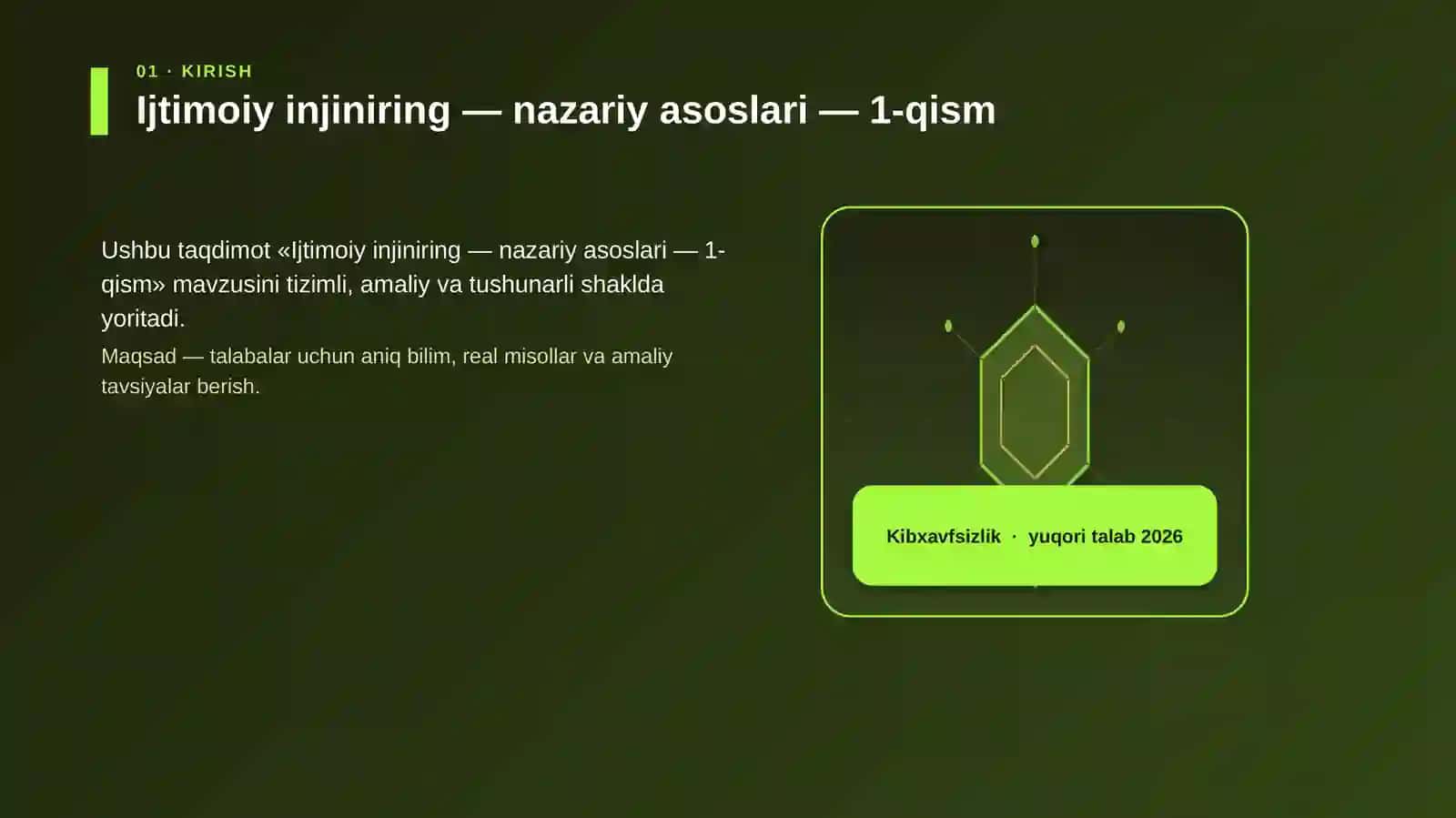 Ijtimoiy injiniring — nazariy asoslari — 1-qism 3