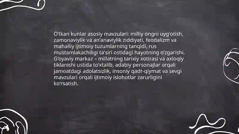 Oʻtkan kunlar 3