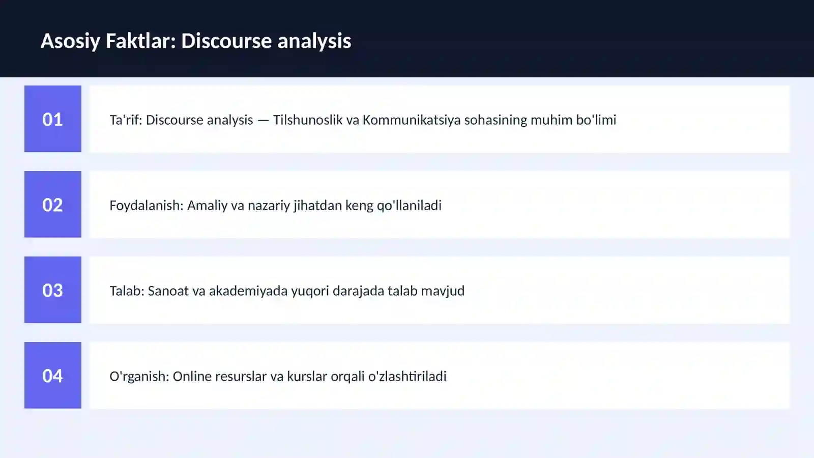 Discourse analysis 3