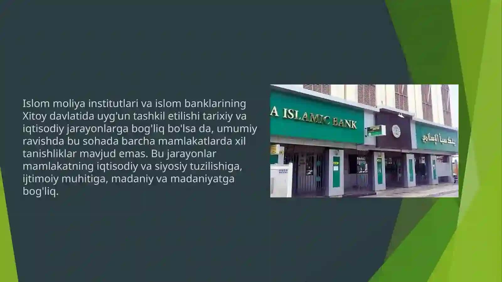 Islom moliyasi 3