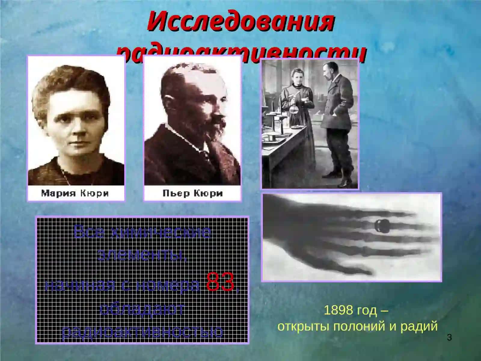 Радиоактивность 3
