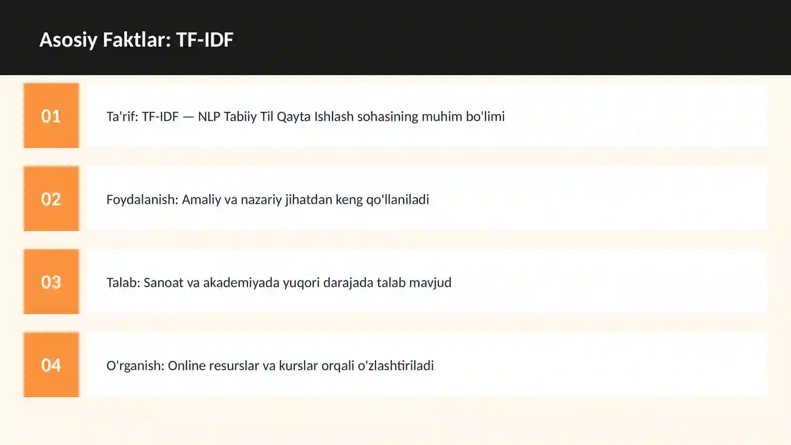 TF-IDF 3