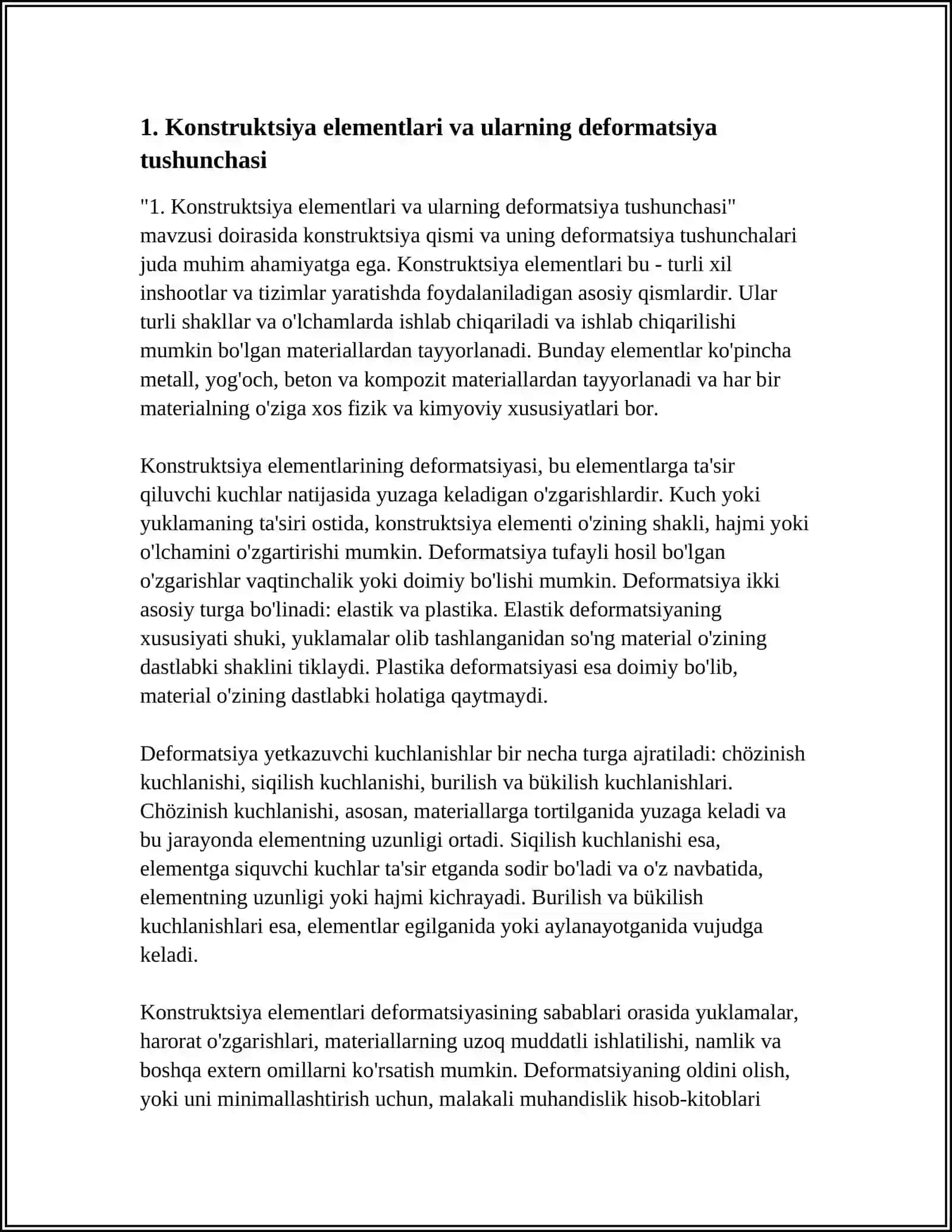 KONSTRYKSIYA ELEMENTLARI VA ULARNING TUZULMALARI 3