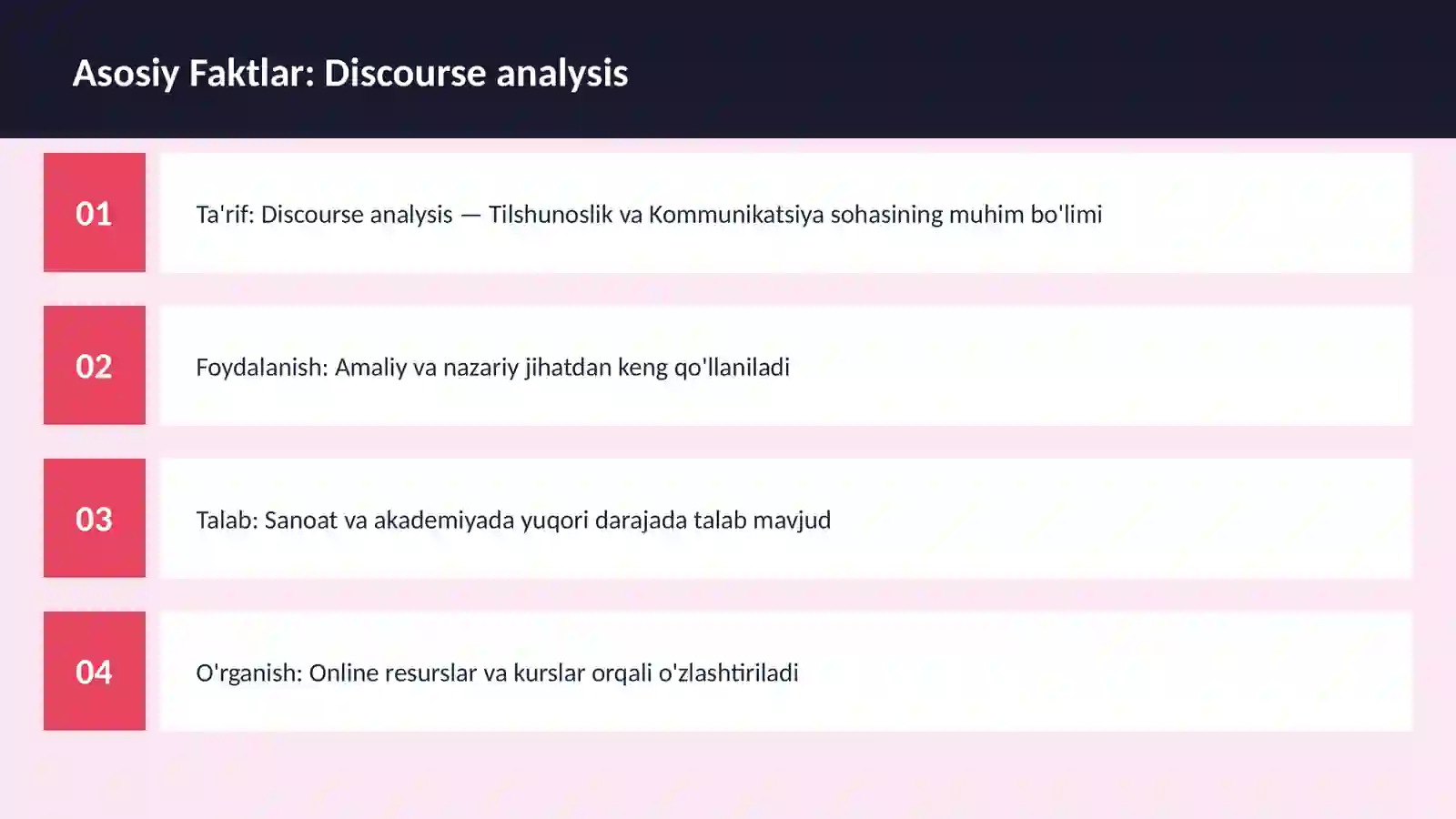 Discourse analysis 3