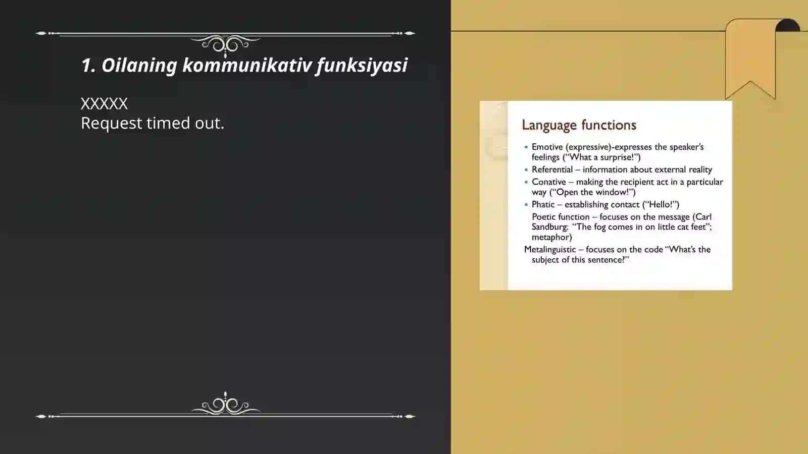 Oilaning Kommunikativ vazifasi 3