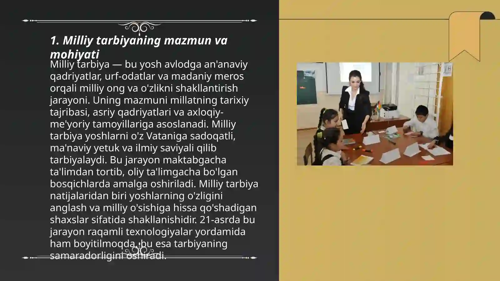 "Milliy tarbiya asoslari" 3