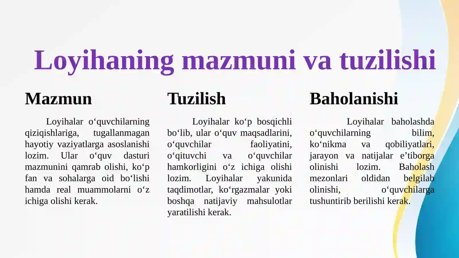 Boshlang‘ich ta’lim fanlarini o‘qitishda loyihaga asoslangan ta’limni tashkil etish 3