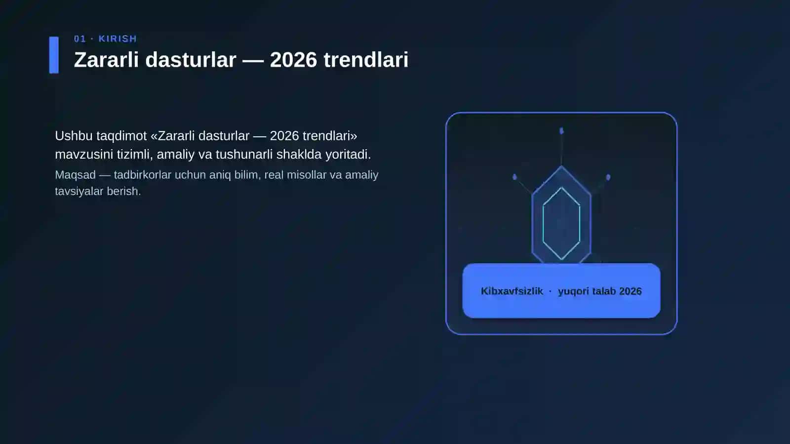 Zararli dasturlar — 2026 trendlari 3