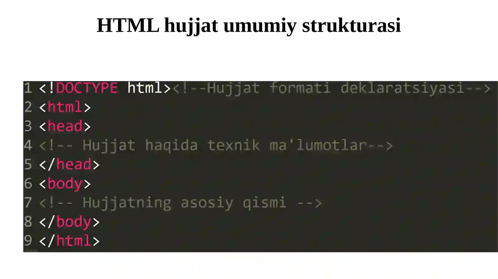 2-mavzu.Gipermatnlibelgilashtili(HTML) 3