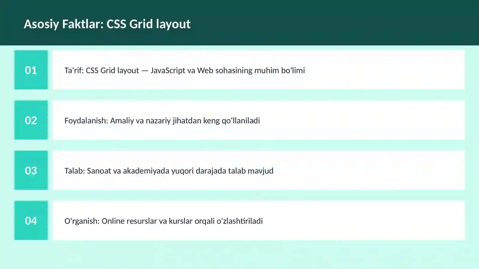 CSS Grid layout 3