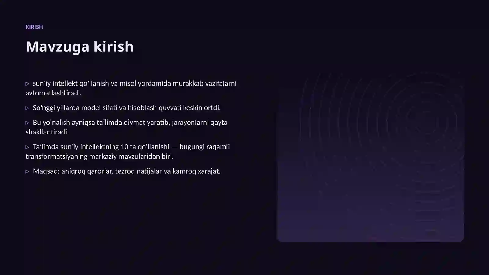 AI INSIGHTS • PREMIUM TAQDIMOT 3