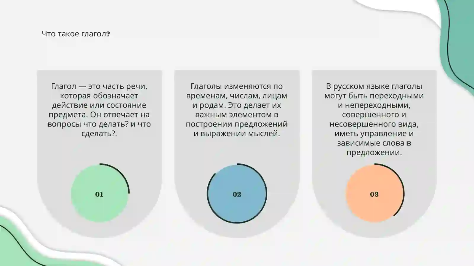 Глагол 3