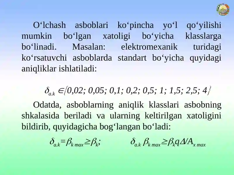Universal O‘lchash asboblari 3