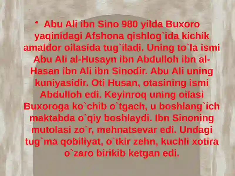 Abu Ali ibn Sino 3