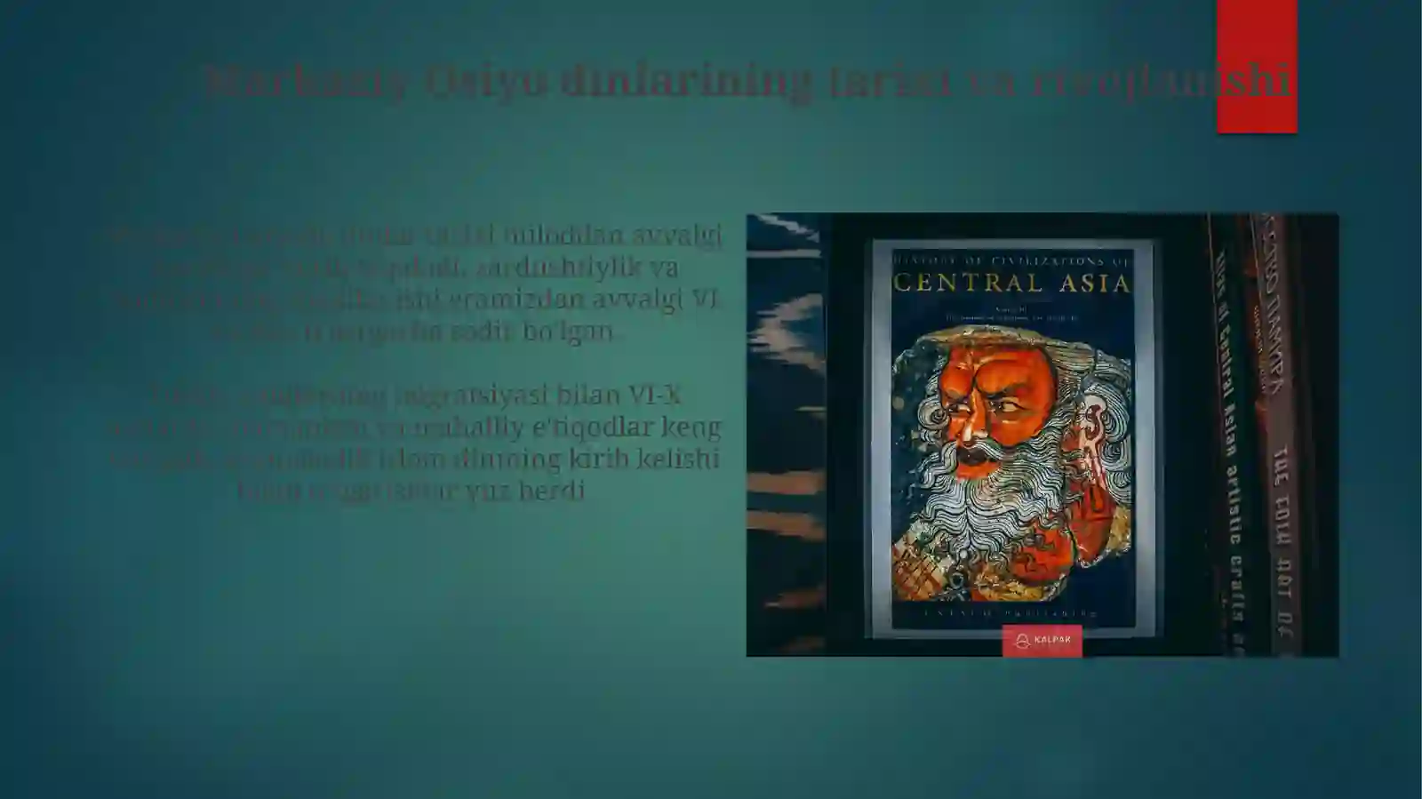 Markaziy Osiyo dinlari 3