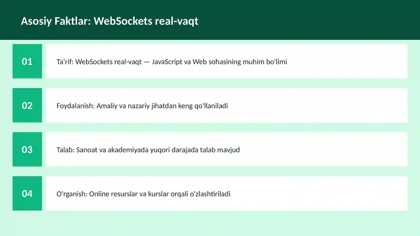 DASTURLASH | JAVASCRIPT VA WEB 3