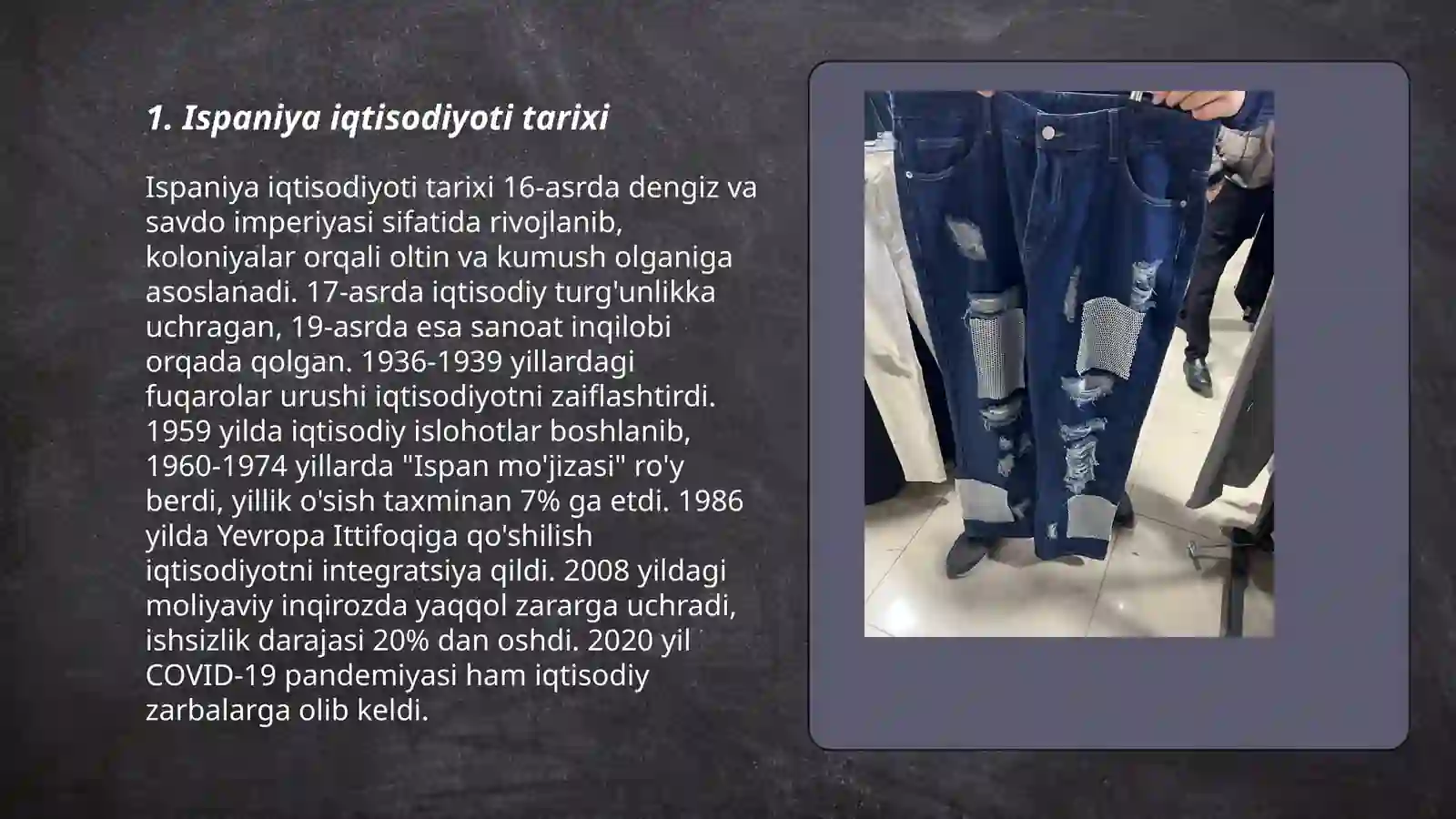 Ispaniya iqtisodiyoti tarixi 3