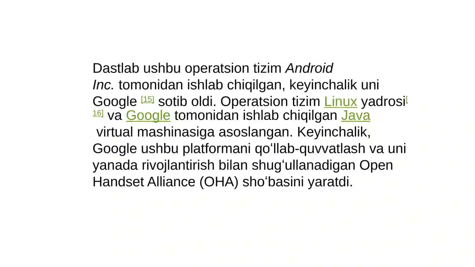 Androidoperatsion tizimlarining rivojlanishi va ishlash prinsipi 3