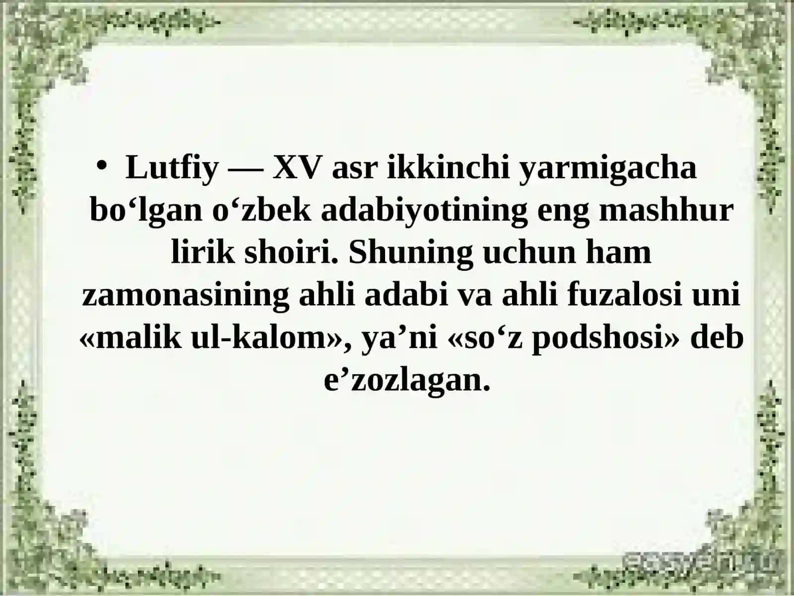 Mavlonolutfiy 3