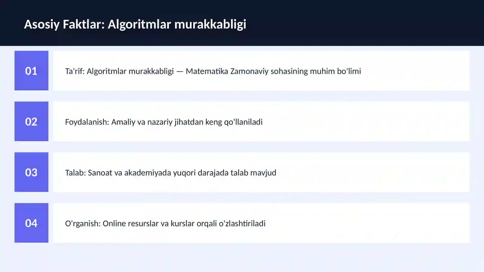Algoritmlar murakkabligi 3