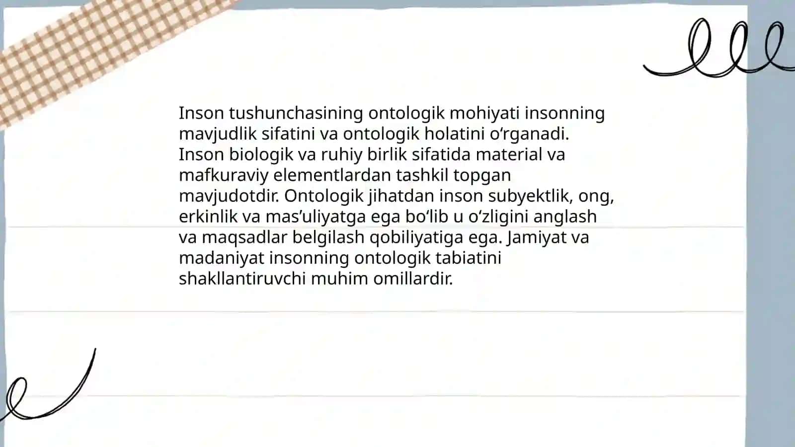 Inson tushunchasi 3
