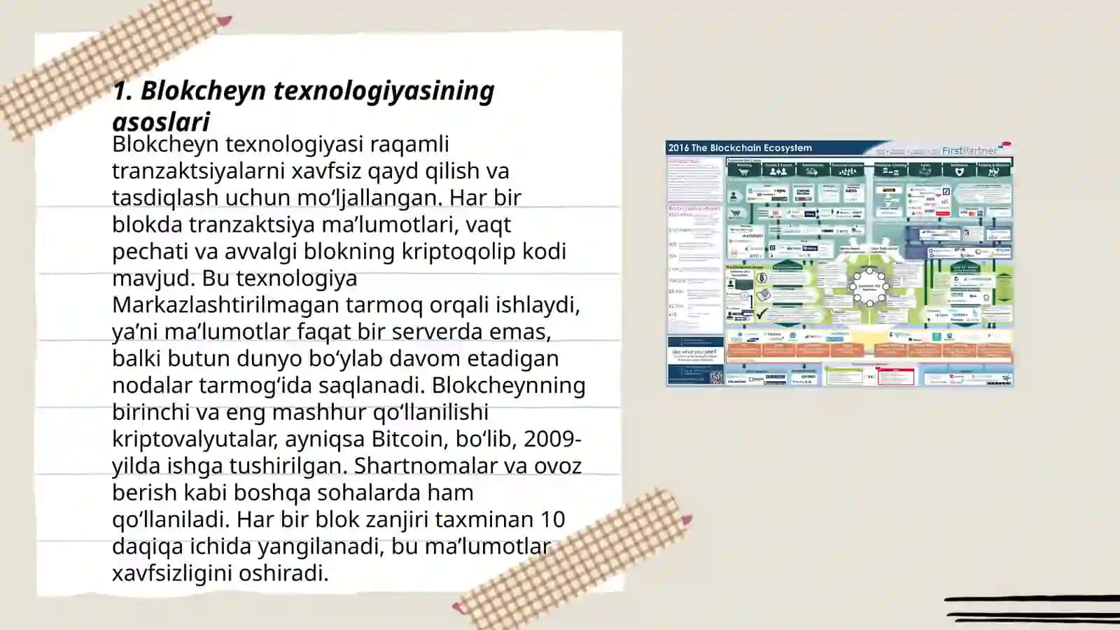 Blokcheyn texnologiyasi va kriptovalyutalar 3