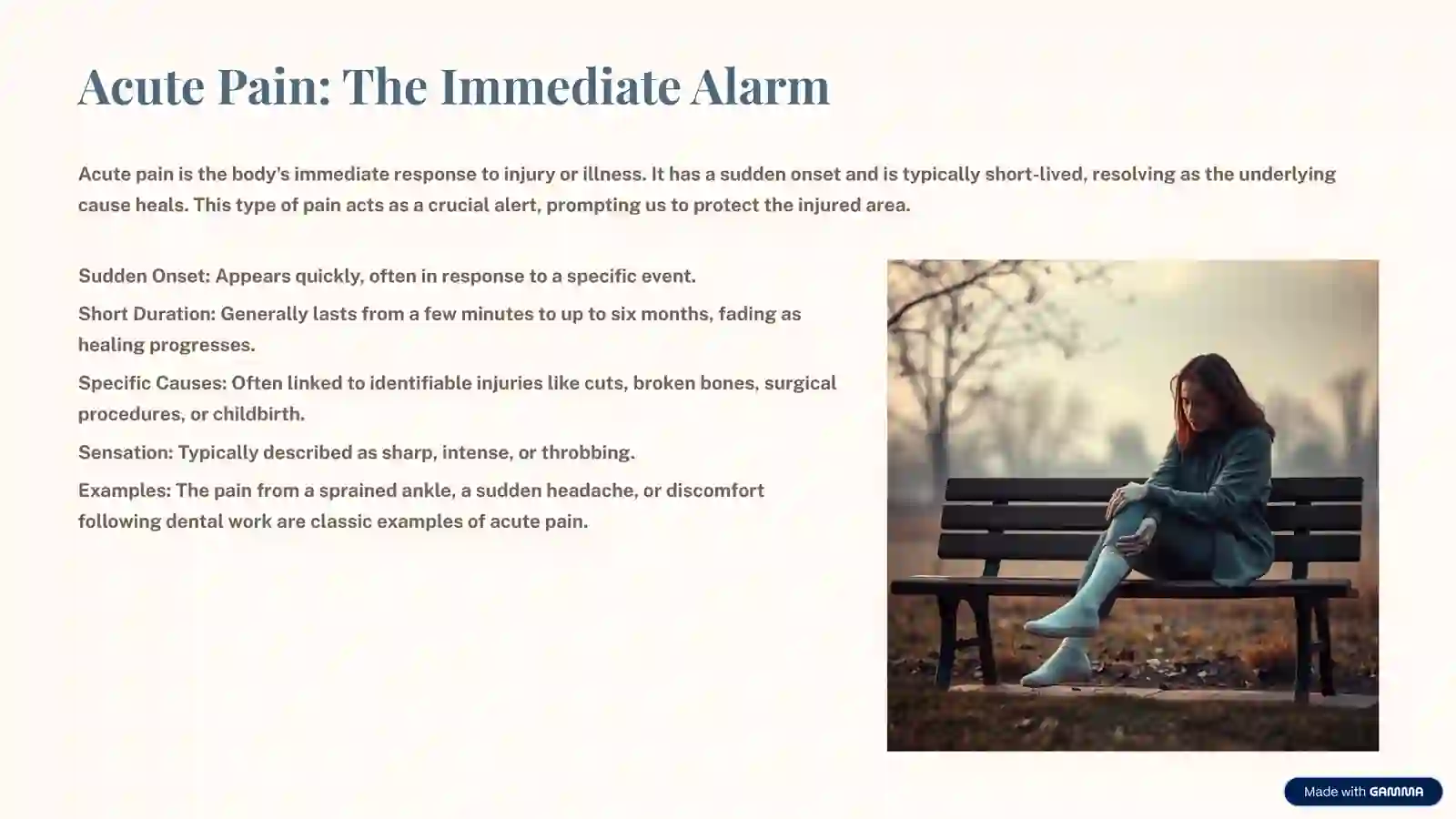 Understanding Pain: Types and Descriptions 3