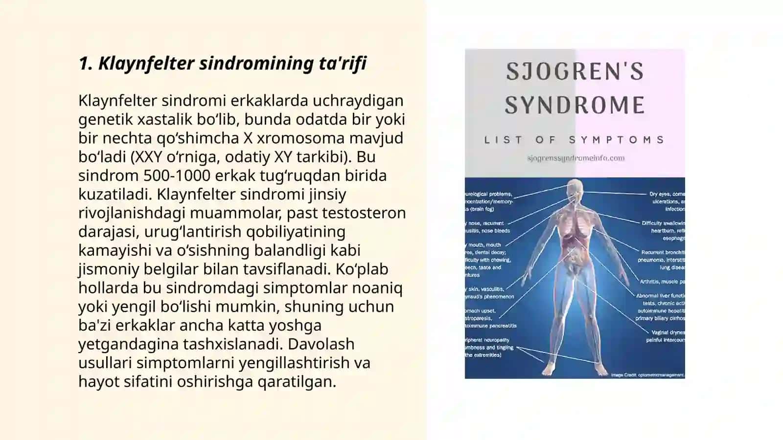 Klaynfelter sindromi 3