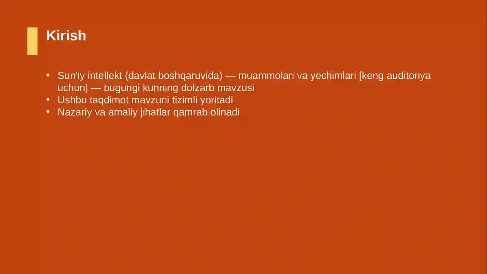 Sun'iy intellekt (davlat boshqaruvida) — muammolari va yechimlari [keng auditoriya uchun] 3