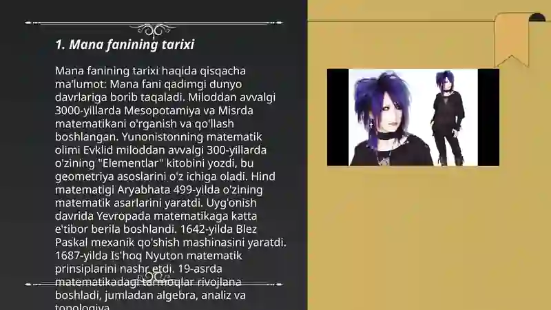 Mana fanining tarixi 3