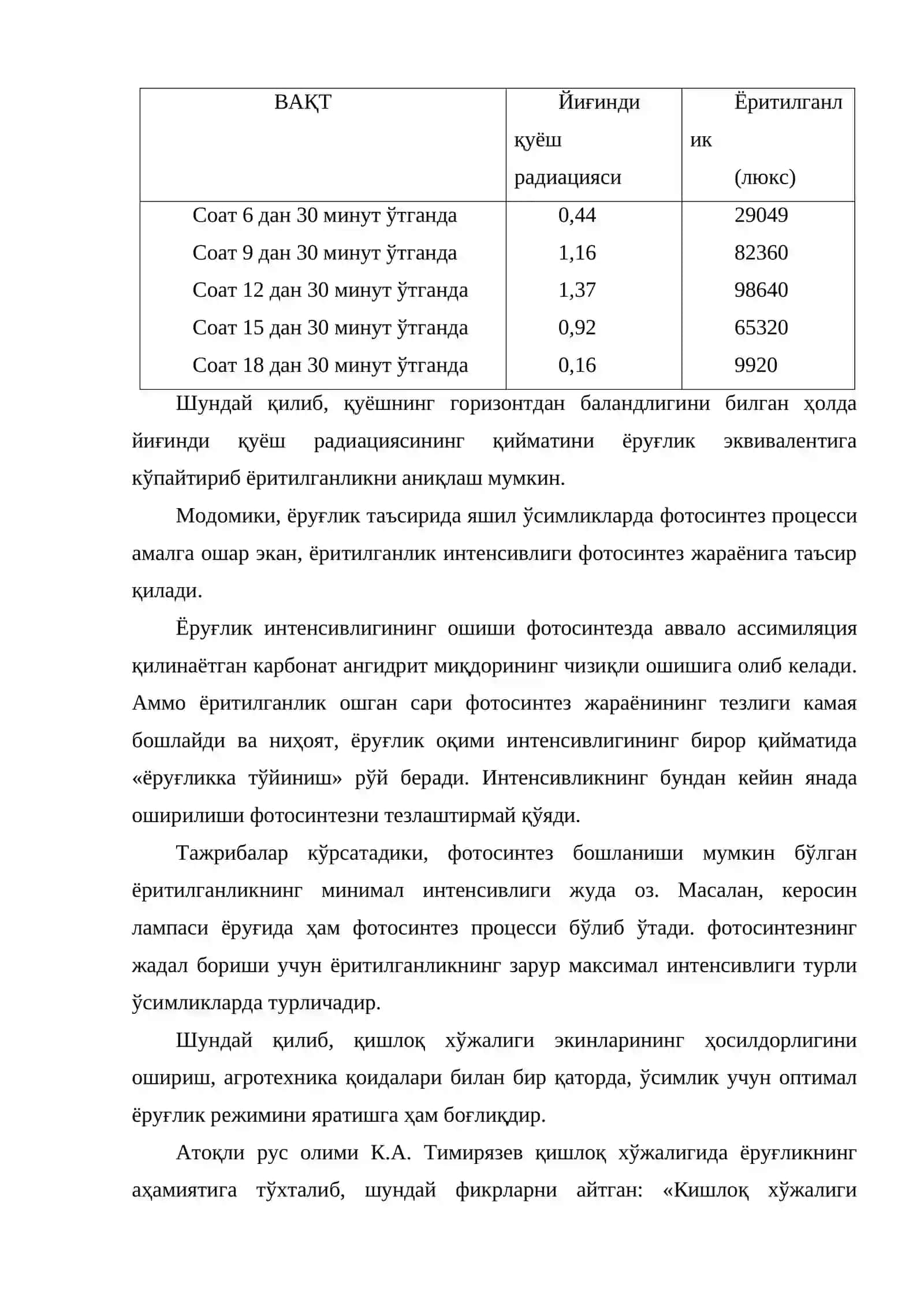 Машғулот 3