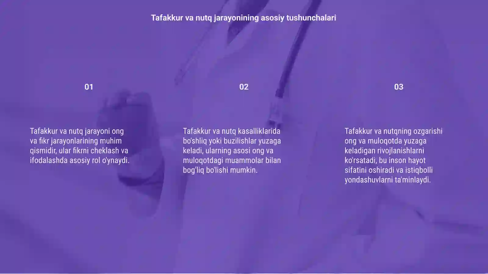 Tafakkur va nutq jarayoni 3