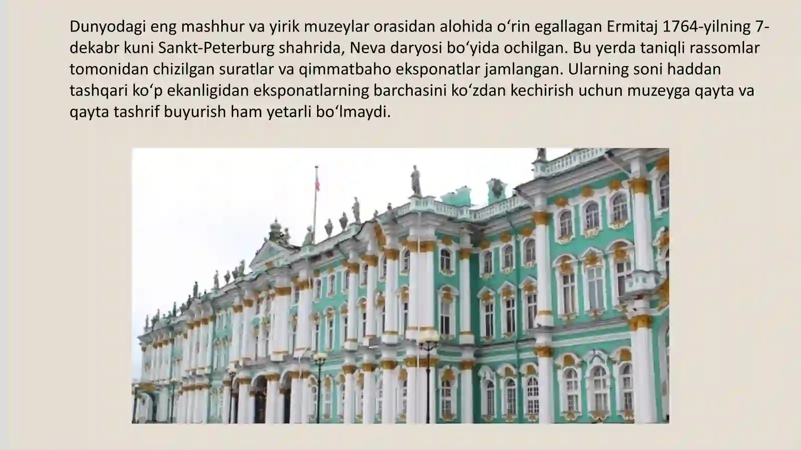 Ermitaj muzeyi 3