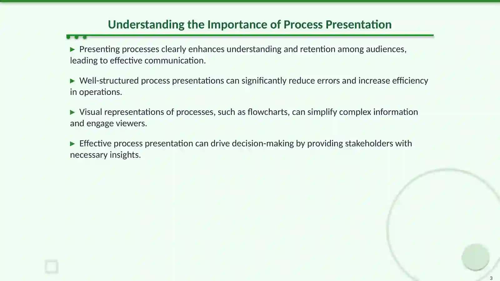 Mastering the Art of Process Presentation 3