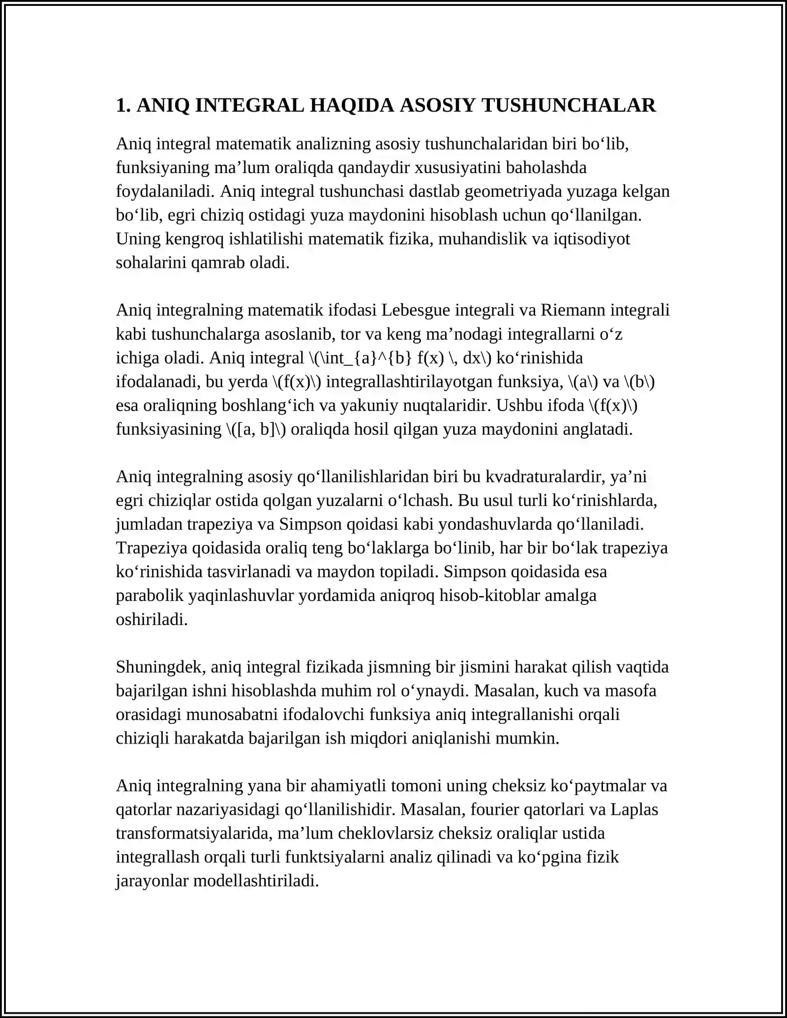 ANIQ INTEGRAL 3
