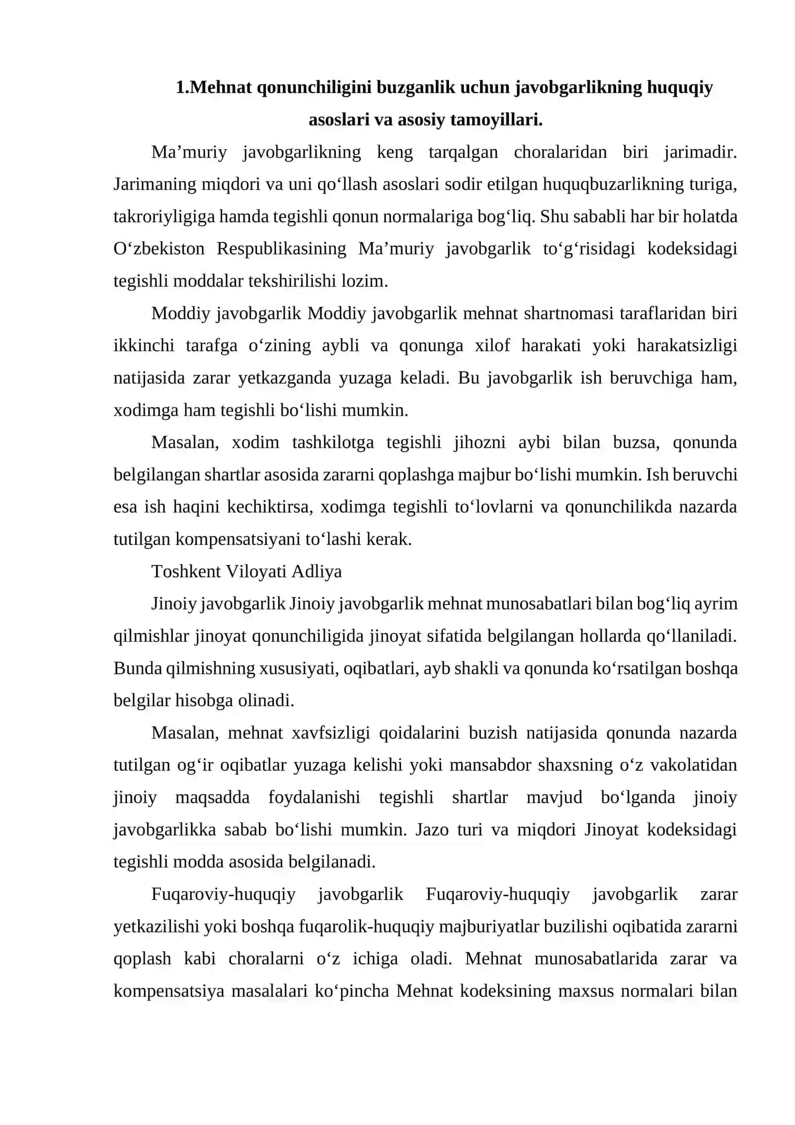 MEXNAT QONUNLARI BUZGANLIGI UCHUN JAVOBGARLIK TURLARI 3