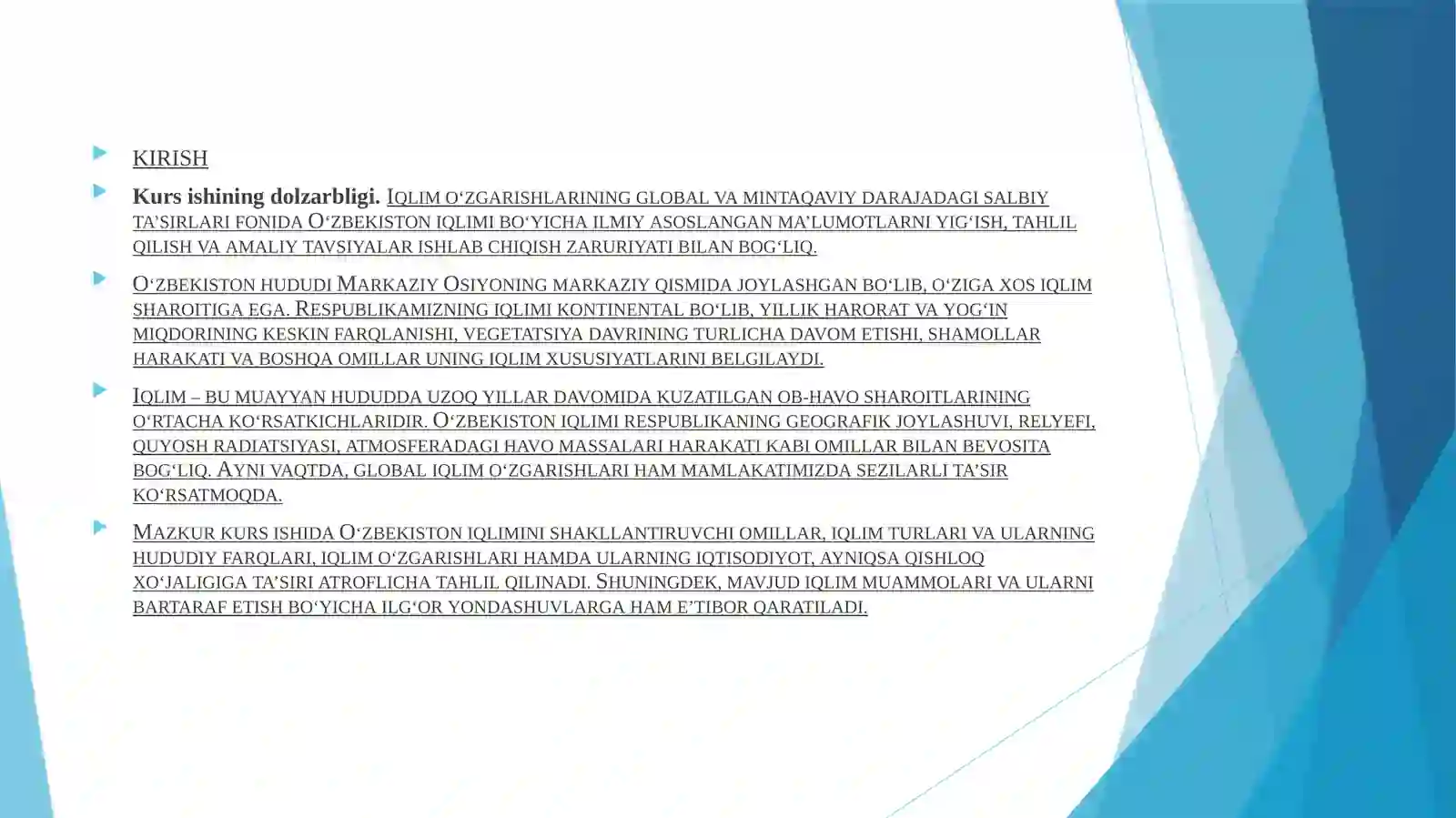 O‘zbekiston iqlim farvorlari 3