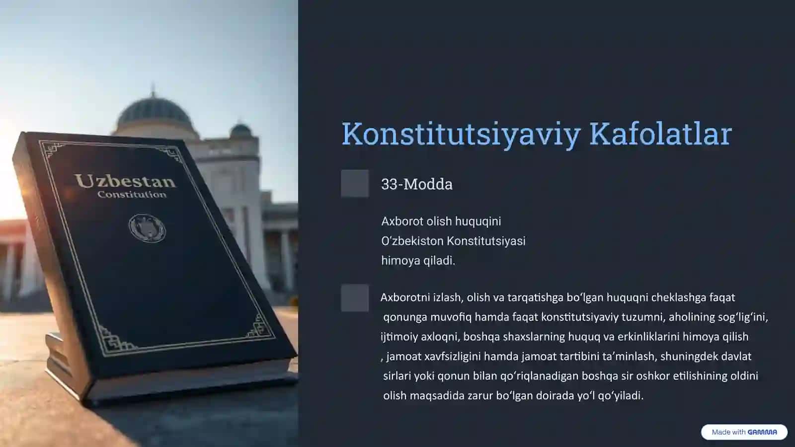 Tadbirkorlik Subyektlarining Axborotdan Foydalanish Kafolatlari 3