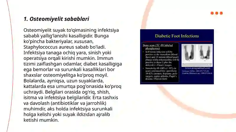 Osteomiyelit kasalligi 3