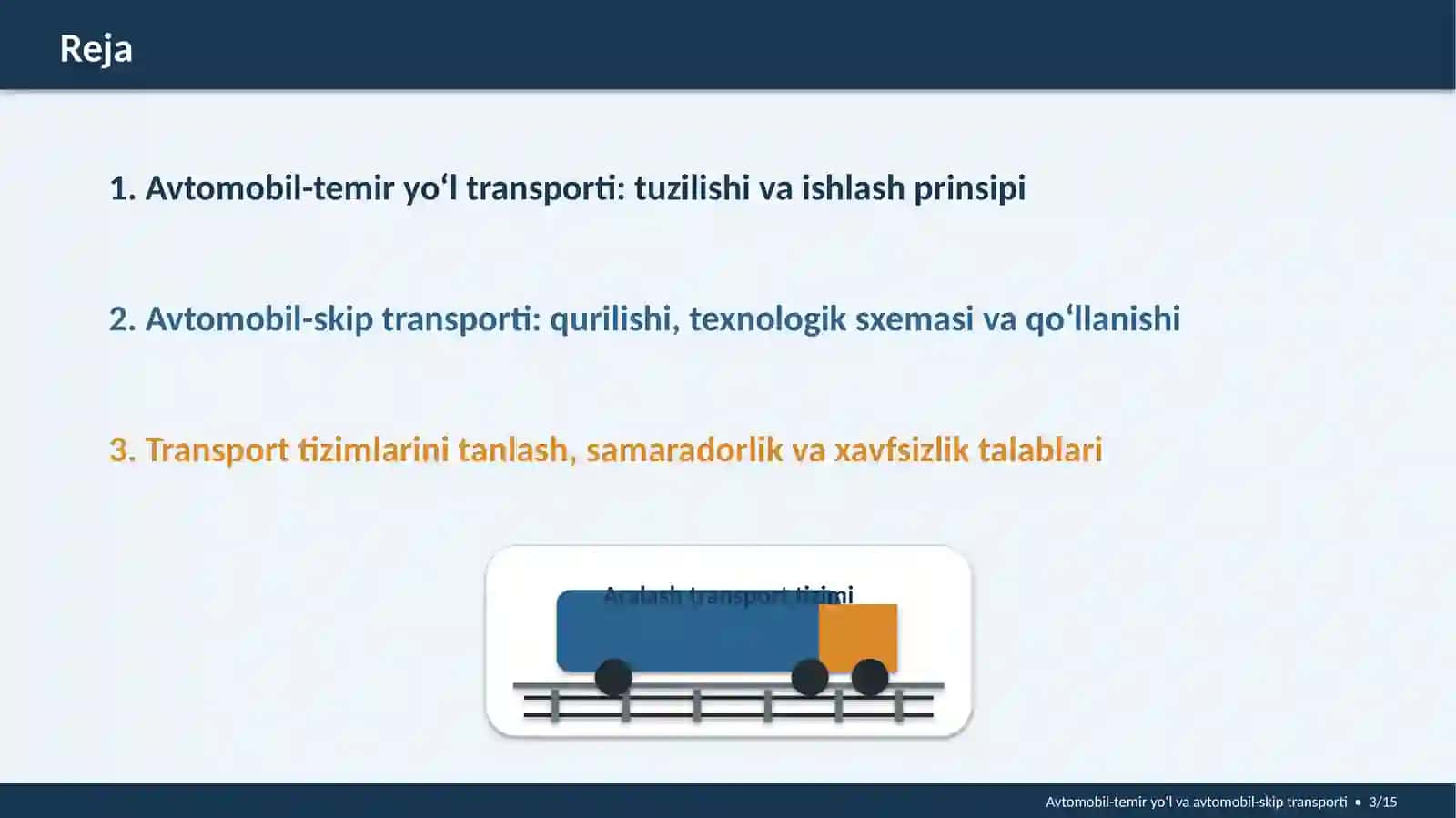 AVTOMOBIL-TEMIR YO‘L VAAVTOMOBIL-SKIP TRANSPORTI 3