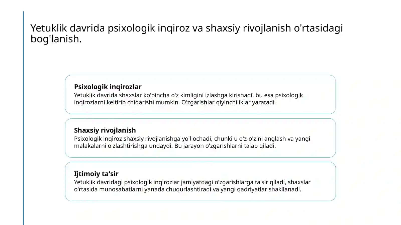 Yetuklik davri psixologik inqirozlari 3