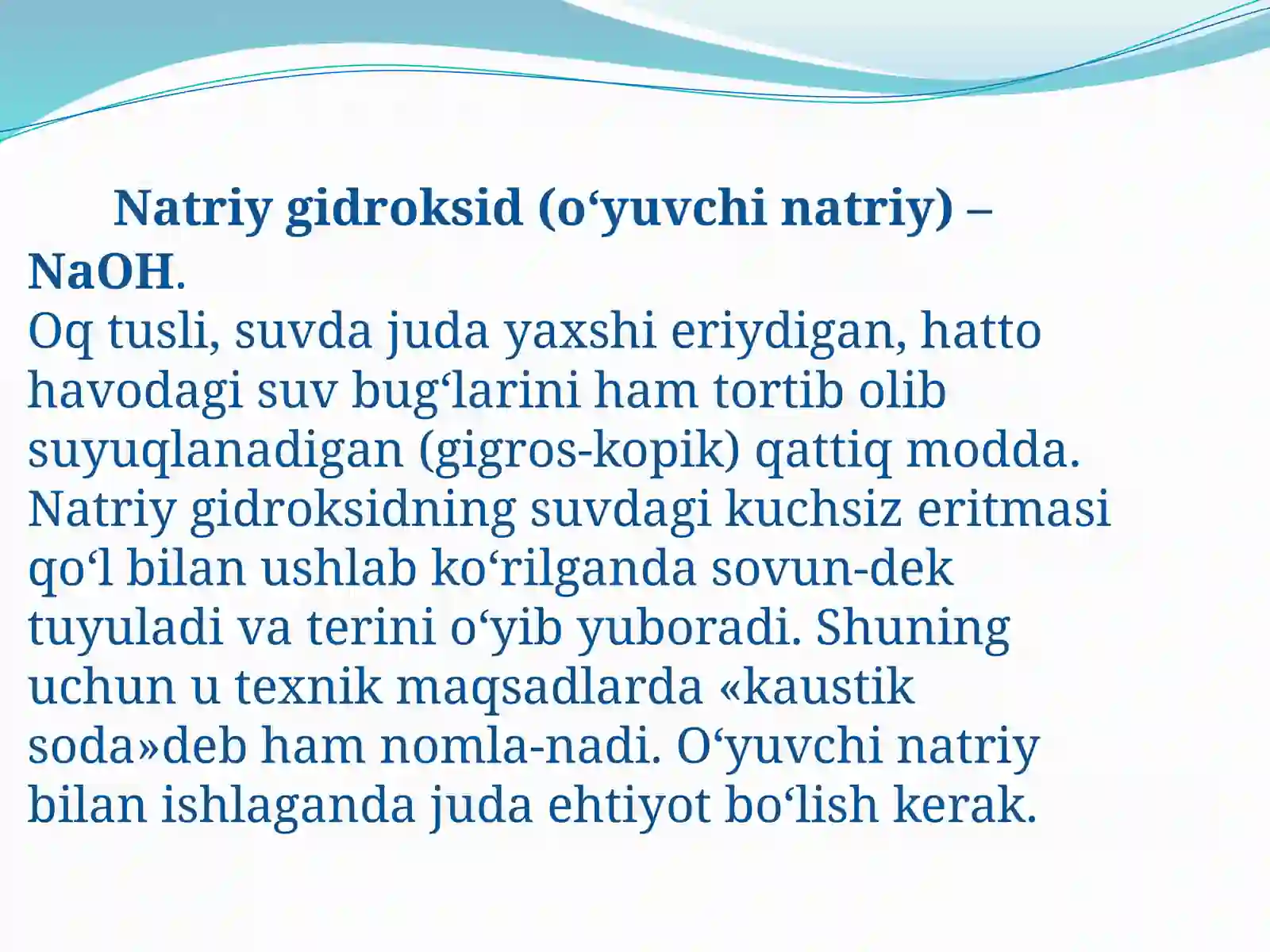 Eng muhimasoslarningishlatilishi 3