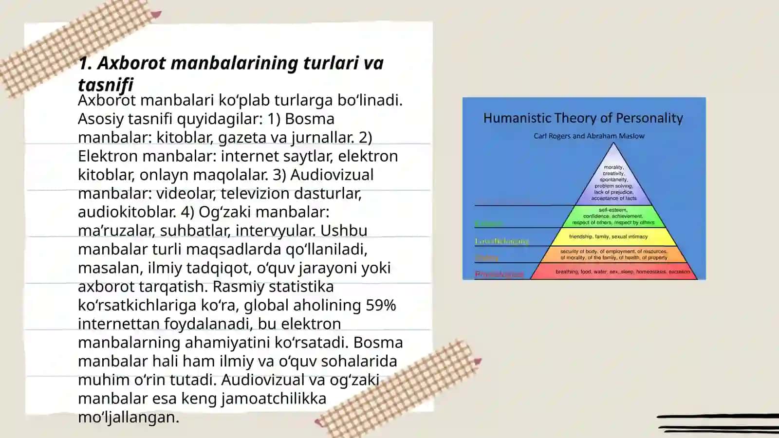 Axborotli manbalarga tahliliy yondashuv 3
